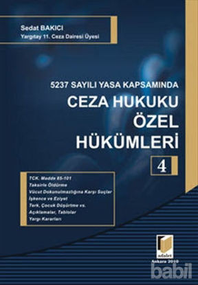 Picture of 5237 Sayılı Yasa Kapsamında Ceza Hukuku Özel Hükümleri - 4