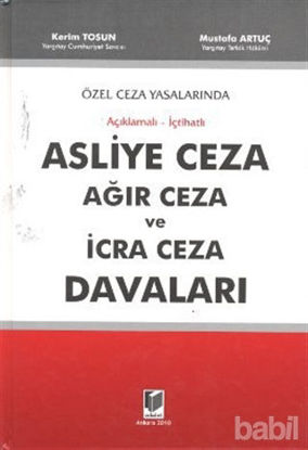 Picture of Asliye Ceza Ağır Ceza ve İcra Ceza Davaları
