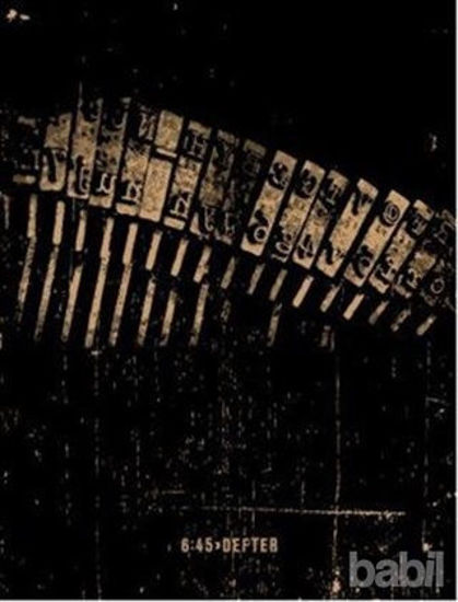 Picture of 6:45 Defter - XL Boy Çizgili