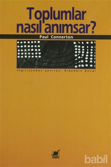 Picture of Toplumlar Nasıl Anımsar?