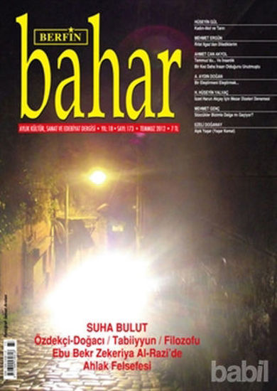 Picture of Berfin Bahar Aylık Kültür, Sanat ve Edebiyat Dergisi Sayı : 173