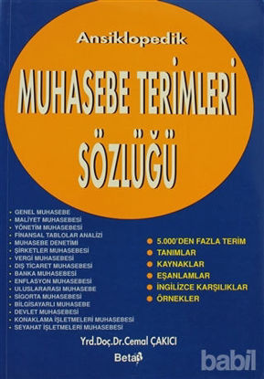 Picture of Ansiklopedik Muhasebe Terimleri Sözlüğü