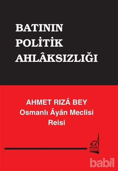 Picture of Batının Politik Ahlaksızlığı