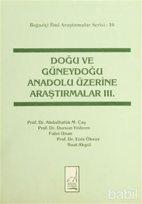 Picture of Doğu ve Güneydoğu Anadolu Üzerine Araştırmalar 3