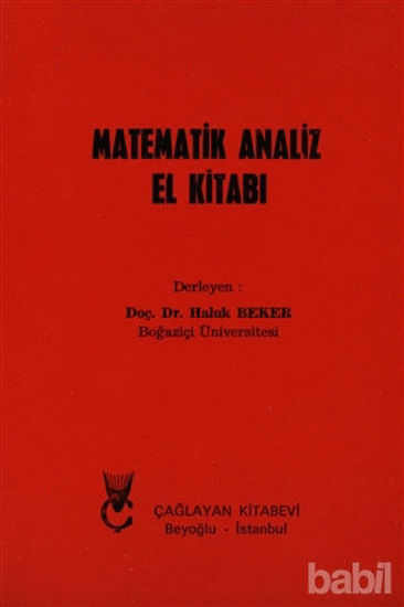Picture of Matematik Analiz El Kitabı