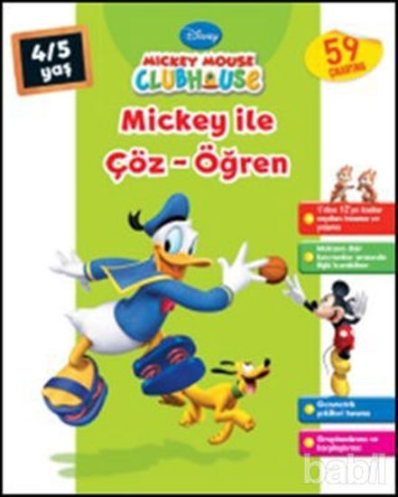 Picture of Mickey Mouse Clubhouse - Mickey ile Çöz - Öğren (4-5 Yaş)