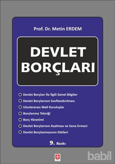 Picture of Devlet Borçları