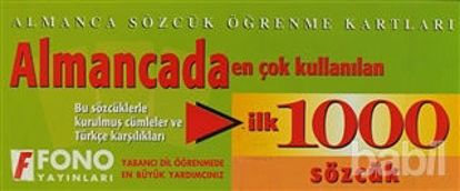 Picture of Almancada İlk 1000 Sözcük Kartları