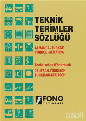 Picture of Almanca / Türkçe - Türkçe / Almanca Teknik Terimler Sözlüğü