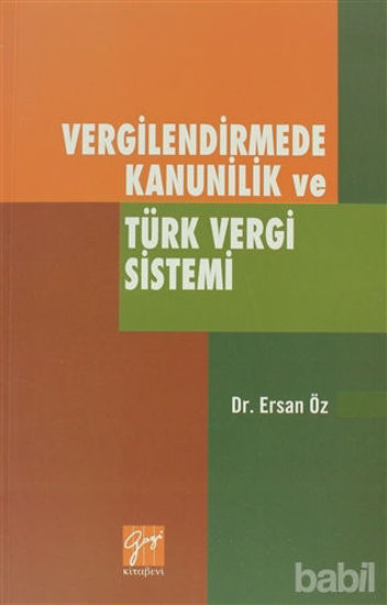 Picture of Vergilendirmede Kanunilik ve Türk Vergi Sistemi