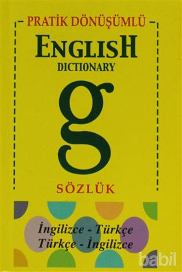 Picture of Pratik Dönüşümlü English Dictionary Sözlük