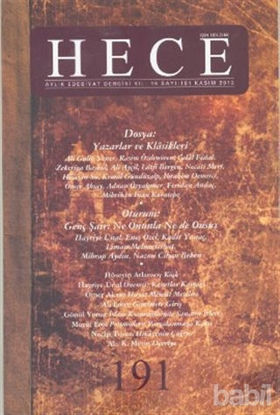 Picture of Hece Aylık Edebiyat Dergisi Sayı: 191