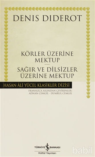 Picture of Körler Üzerine Mektup - Sağırlar ve Dilsizler Üzerine Mektup