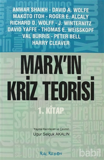 Picture of Marx’ın Kriz Teorisi 1. Kitap