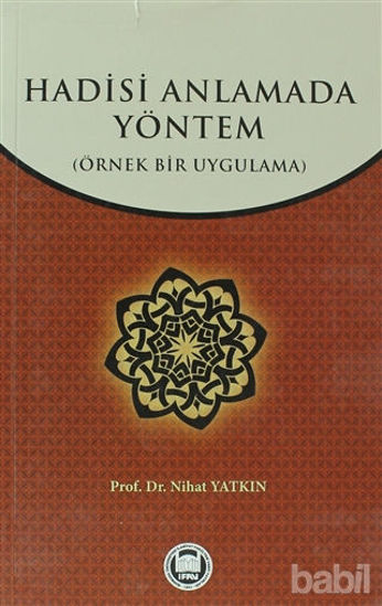 Picture of Hadisi Anlamada Yöntem