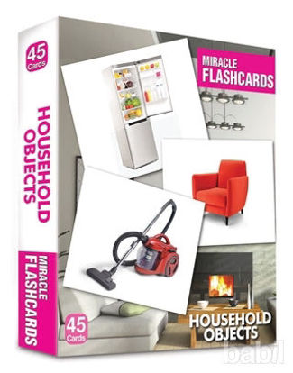 Picture of Miracle Flashcards - Household Objects Box 45 Cards