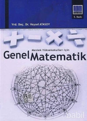 Picture of Meslek Yüksekokulları İçin Genel Matematik
