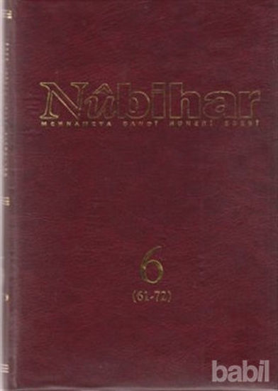 Picture of Nubihar Kovar Çerm: 6 Hejmar: 61-72