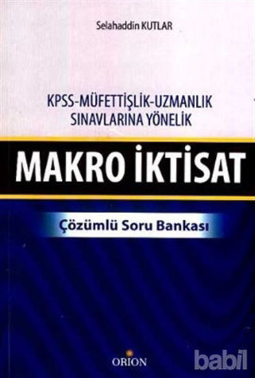 Picture of Makro İktisat - Çözümlü Soru Bankası