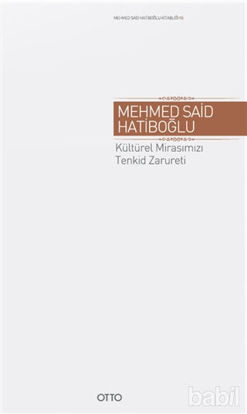 Picture of Kültürel Mirasımızı Tenkid Zarureti