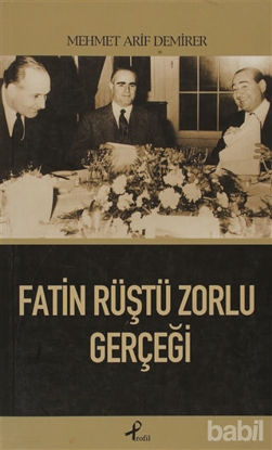 Picture of Fatin Rüştü Zorlu Gerçeği