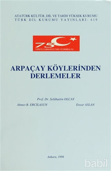 Picture of Arpaçay Köylerinden Derlemeler