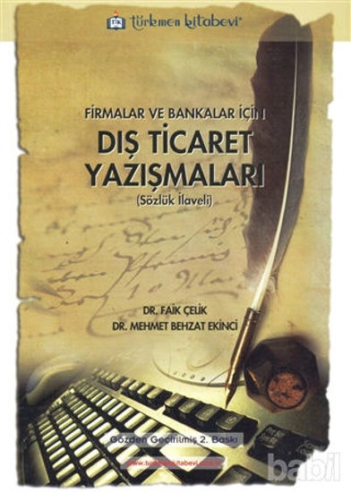 Picture of Firmalar ve Bankalar için Dış Ticaret Yazışmaları
