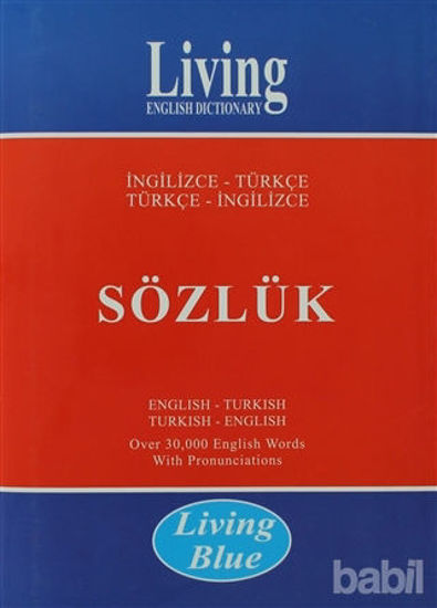Picture of Living English Dictionary - Living Blue İngilizce - Türkçe / Türkçe - İngilizce Sözlük