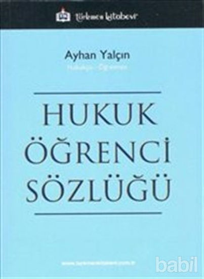 Picture of Hukuk Öğrenci Sözlüğü