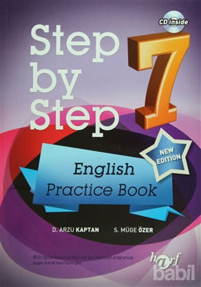 Picture of Step by Step 7: English Practice Book (CD'li)