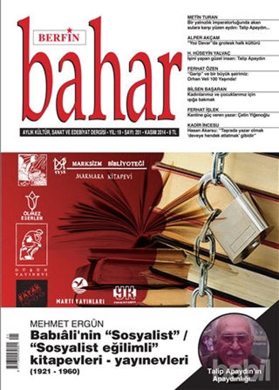 Picture of Berfin Bahar Aylık Kültür, Sanat ve Edebiyat Dergisi Sayı : 201