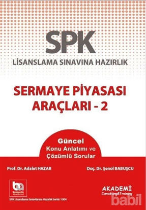 Picture of SPK Lisanslama Sınavına Hazırlık Sermaye Piyasası Araçları - 2