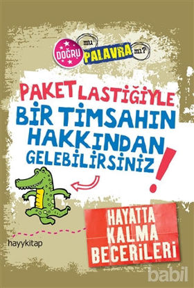 Picture of Paket Lastiğiyle Bir Timsahın Hakkından Gelebilirsiniz!
