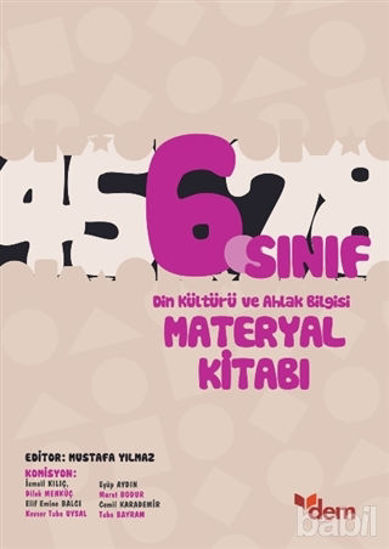 Picture of 6. Sınıf Din Kültürü ve Ahlak Bilgisi Materyal Kitabı