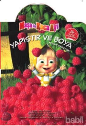 Picture of Maşa ile Koca Ayı : Yapıştır ve Boya - Evcilik Oynuyor