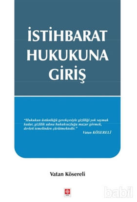 Picture of İstihbarat Hukukuna Giriş