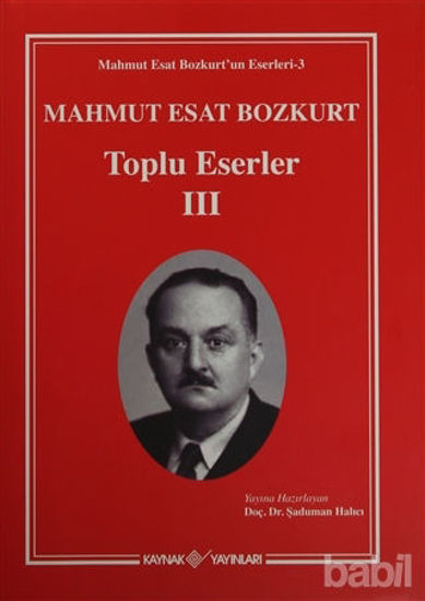 Picture of Mahmut Esat Bozkurt Toplu Eserler 3