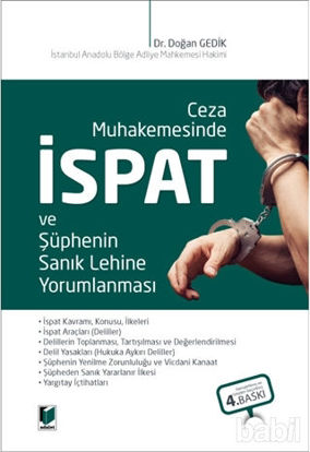 Picture of Ceza Muhakemesinde İspat ve Şüphenin Sanık Lehine Yorumlanması