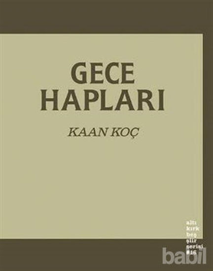 Picture of Gece Hapları