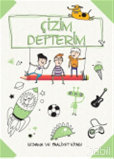 Picture of Çizim Defterim Boyama ve Faaliyet Kitabı (Yeşil)
