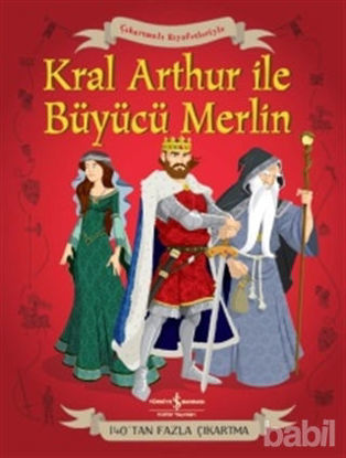 Picture of Çıkartmalı Kıyafetleriyle Kral Arthur ve Büyücü Merlin