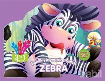 Picture of Zebra - Şekilli Hayvanlar Serisi