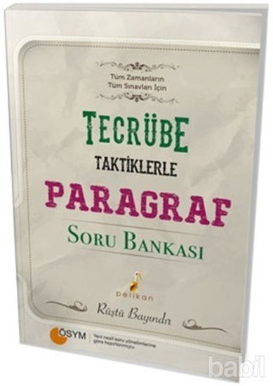 Picture of Tecrübe Taktiklerle Paragraf Soru Bankası