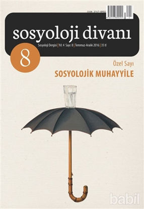 Picture of Sosyoloji Divanı Sayı : 8 Temmuz-Aralık 2016