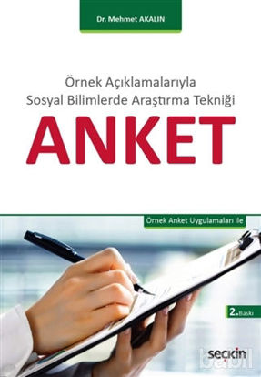 Picture of Örnek Açıklamalarıyla Sosyal Bilimlerde Araştırma Tekniği Anket
