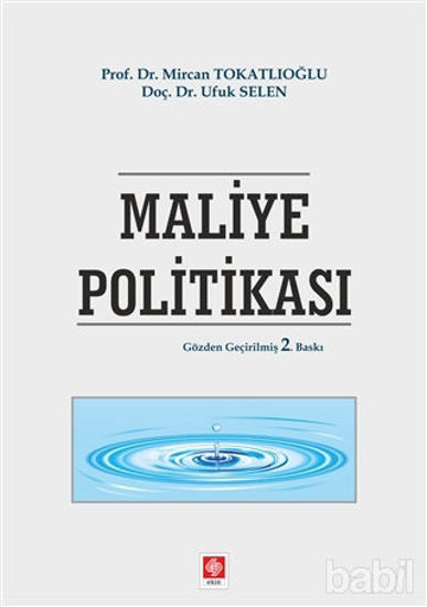 Picture of Maliye Politikası