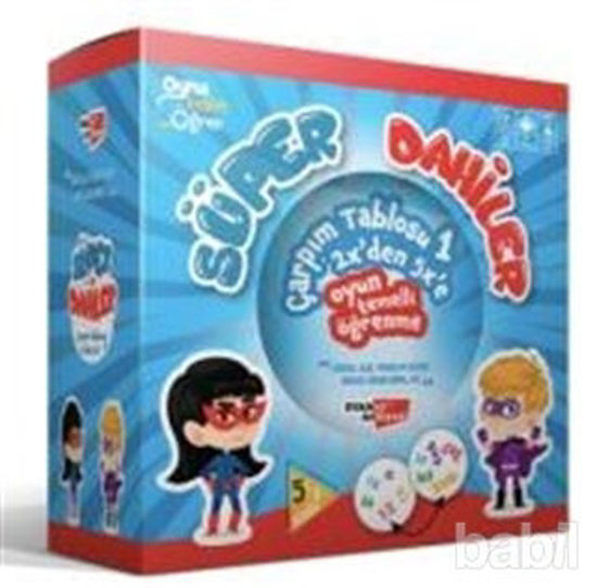 Picture of Süper Dahiler Seti - Çarpım Tablosu 1 (2x'den 5x'e)