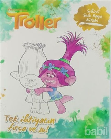 Picture of Troller - Sihirli Sulu Boya Kitabı