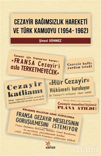 Picture of Cezayir Bağımsızlık Hareketi Ve Türk Kamuoyu (1954–1962)