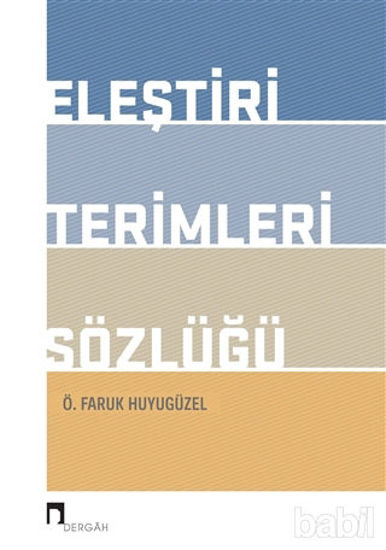 Picture of Eleştiri Terimleri Sözlüğü